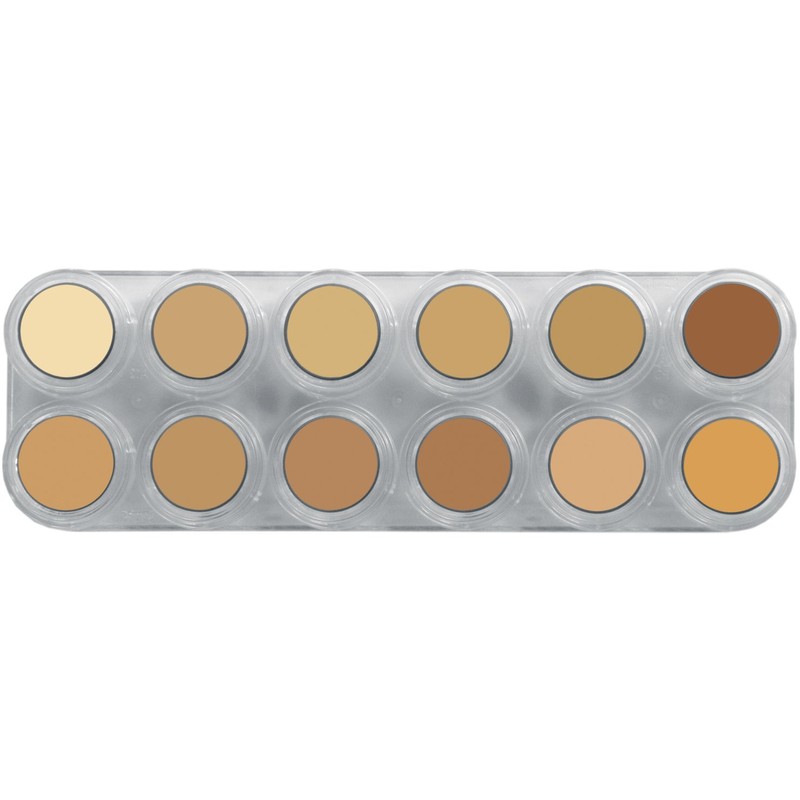 Cream Makeup Palette V with 12 Colours