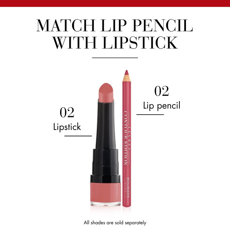 Bourjois Rouge Velvet The Lipstick 02 Flaming'rose