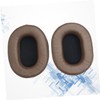 OSALADI 3 Pairs Headphone Accessories Ear Pads Cushion Leather Ear