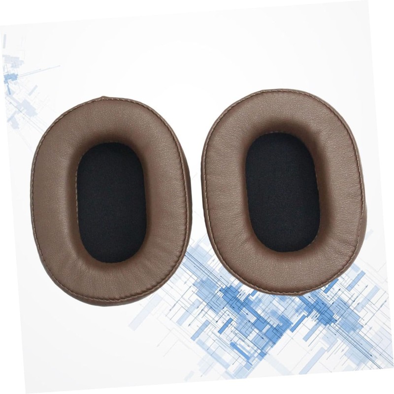 OSALADI 3 Pairs Headphone Accessories Ear Pads Cushion Leather Ear