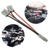 AIMALL 50A Anderson Plug Connector Y Adaptor, Double Splitter with