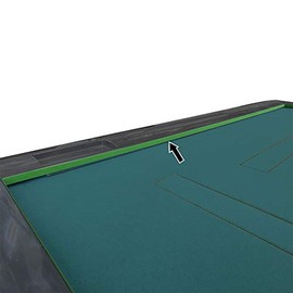 Sound dampening mat / Sound reduction mat *This is a mat for sound reduction that is attached to the border of the top frame of the Mahjong table. (Green x 5)