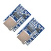Comimark 2Pcs GPD2846A TF Card MP3 Decoder Board 2W Amplifier