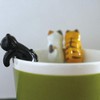 Japonmania デコレ(Decole) よじのぼりスプーン 黒猫