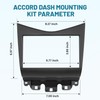NuIth Double DIN Dash Kits for Honda Accord 2003-2007, Double