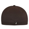 Kangol Men's Wool Flexfit Baseball Cap, Brown, XXL