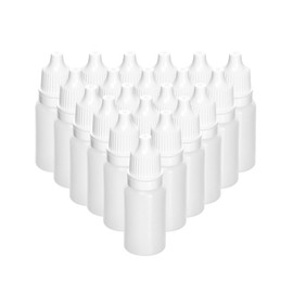 QWORK® 150pcs 10ml Plastic Dropper Bottle, Drizzle Bottles for Liquid Samples