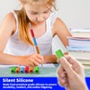 24 Pack Silicone Textured Pencil Grips for Adults - Sensory