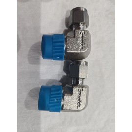 Swagelok 2-Swagelok SS-400-2-6 Male Connector Elbow 1/4 in. Tube OD x 3/8 in. Male NPT