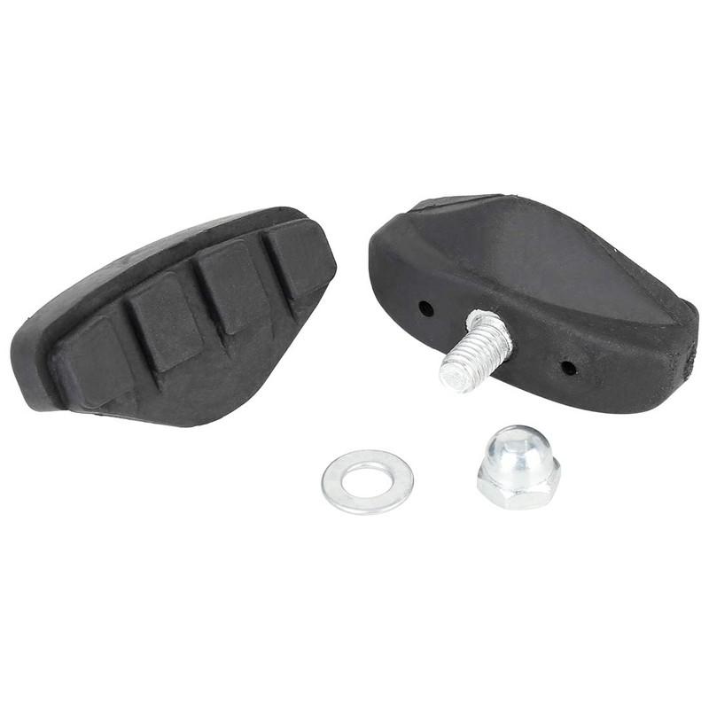 X AUTOHAUX Pair Bike Brake Pads Bicycle Block Mountain Bike