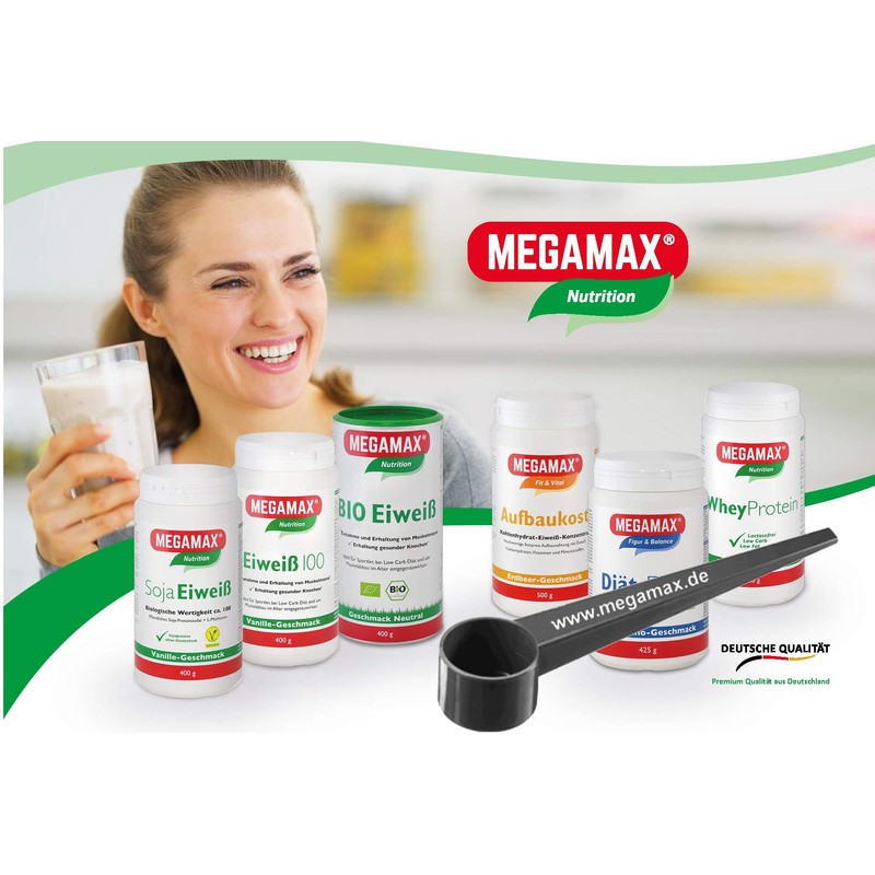 Mega Max Protein Banana Whey Protein Milcheiweiß Protein with Biological