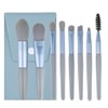 8 Piece Makeup Brushes, Makeup Brush Set, Premium Fiber Bristles,