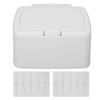 Cotton Pad Container, Household Diamond Shape Lightweight Cotton Pad Storage