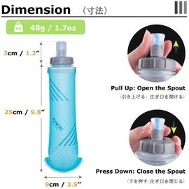 YAPJEB Hydration Bag, Running Bag, Rucksack, Lightweight, Marathon, Cycling, Climbing, Jogging, Trelan, Zax Sports, Backpack for Men and Women