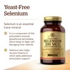 Solgar Yeast-Free Selenium 200 mcg, 250 Tablets - Supports Antioxidant