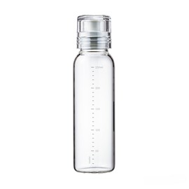 HARIO DBSN-250-PGR Dressing Bottle, Slim, 8.5 fl oz (250 ml), Can Be Used with Hot Water, Pale Gray