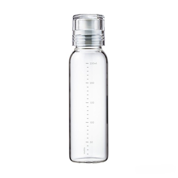 HARIO DBSN-250-PGR Dressing Bottle, Slim, 8.5 fl oz (250 ml),