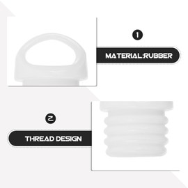 Healeved 3pcs Mop Bucket Stopper Plug Covers Mop Bucket Hole Plug Hole Stopper Mop Bucket Plug Mop Bucket Drain Plug Mop Bucket Attachment Drain Plugs Rubber Hand Wash Appendix