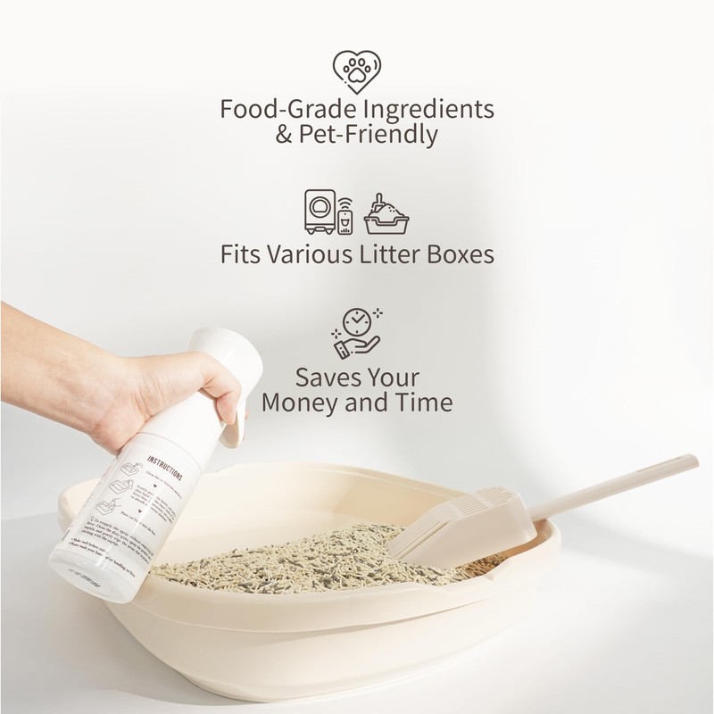 Lady N Non-Stick Coating Spray for Cat Litter Box and