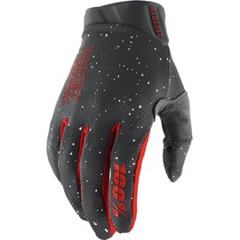 100% Ridefit MTB Gloves Grey Size S