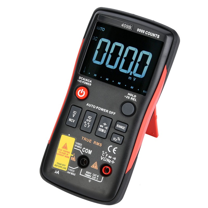 RICHMETERS RM409B True RMS 9999 Counts Digital Multimeter Testing Instrument