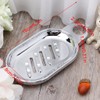 S-TROUBLE 22mm Plastic Shower Rail Soap Holder Soap Pallet Shower