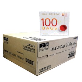 Nitto Tea Day Day & Day Tea Bags with Plenty of Drink Every Day, 100 Bags x 12 Packs of 1 Case