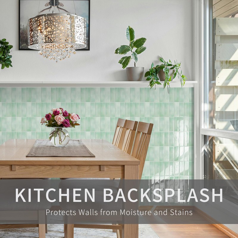 10 Sheet Peel and Stick Subway Kitchen Backsplash Tiles,3D Rectangle