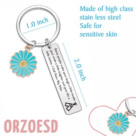 ORZOESD Tribe Jewelry Coworker Keychain Bff Keychain Girlfriend Gift Cousin Gift Outdoor Activities Keychain Outdoor Lover Gift Best Friend Keychain Friendship Gift