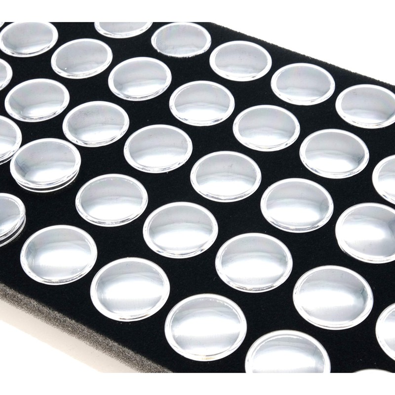FindingKing Black Gem Jar Jewelry Tray Insert Gemstone Display Clock