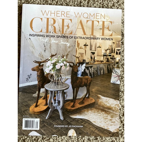 Where Women Create Willow & Sage Stampington & Co Back