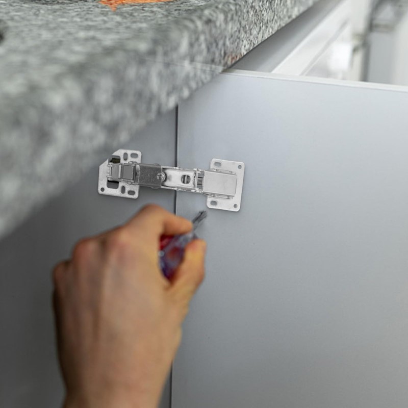 180 Degree Cabinet Hinges Concealed Kitchen Cupboard Blind Corner Hinges