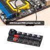 eMagTech 2pcs 5 Port PWM Fan Hub Splitter Speed Controller