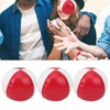 3Pcs PU Leather Juggling Balls Indoor Leisure Portable Performance Practice