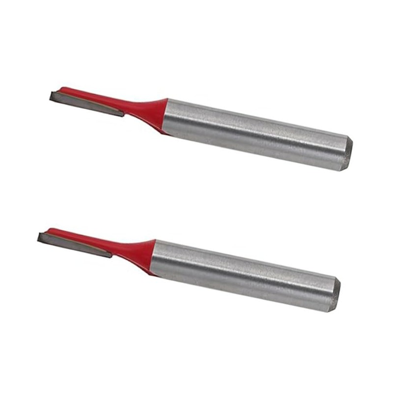 Router Bit 1/4" Shank 1/8" Cutting Dia Single Straight Flute