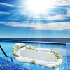 CLHXWU Inflatable Water Hammock, Air Mattress Pool Adults, Floating Air