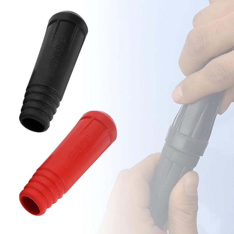 LT Easiyl 4Pcs DKJ10-25 TIG Welding Cable Panel Connector Plug