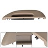 munirater Beige Front Car Door Armrest Pull Handle Cover Driver