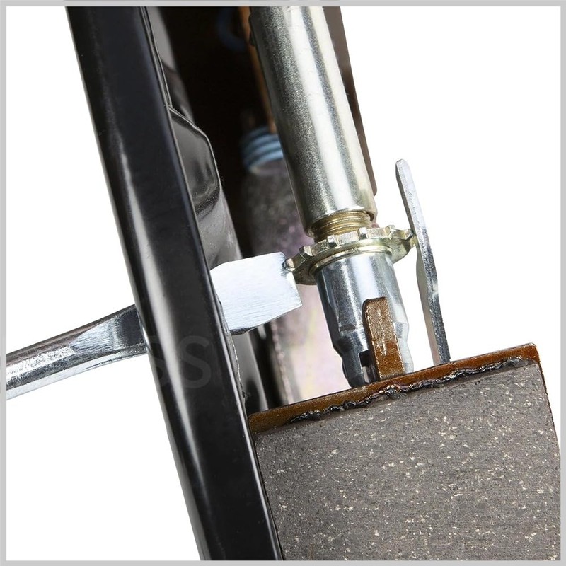 KIMISS Brake Adjusting Tool, Metal Offset Brake Spoon Professional Brake