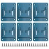 Namvo 6PCS Drill Holders Power Tool Storage for Makita 18V