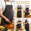 Fenglin-joy Work Apron for Men and Women, BBQ Apron Extended