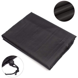 Water Tank Cover,IBC Tote Cover for 1000L 210D Oxford Cloth Coated with Storage Bag,IBC Container Tarpaulin Cover Water Tank Protective Cover,116 x 100 x 120 (Black)