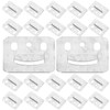 GLEAVI 100Pcs Galvanized Wall Panel Clips Buckles for Wainscoting Panel