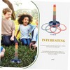 KOMBIUDA 1Set Stacking Cup for Interactive Ring Toss Game Educational