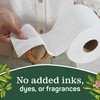 Aria 100% Recycled Toilet Paper, 24 Rolls, 3-Ply Soft Bath