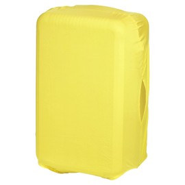 PATIKIL Elastic Silk Travel Luggage Cover, Washable Protective Suitcase Protector Bag Yellow for 28 Inch Wheeled Suitcase