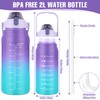 KETIEE Water Bottle 2L 2 Litre Water Bottle 2 Litres