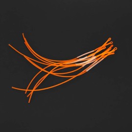 Fly Line Connectors, Fly Lines for Fly Fishing, 10PCS 30LB/50LB Fishing Connector Fly Line Fishing Tackle Accessory (Yellow 30LB)