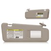 Sun Visor with Light for 2008-2013 Toyota Highlander, Right Passenger