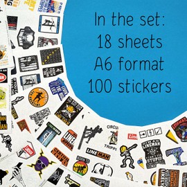 BulbaCraft 100Pcs Lineman Stickers for Hard Hats, Lineman Hard Hat Stickers, Line Worker Vinyl Decals - Line Worker Gifts for Men, Field Technician Party Decorations, Gifts for Women & Men